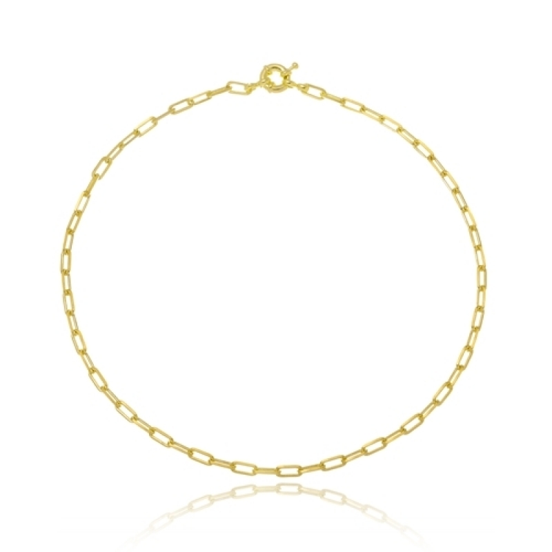 Colar em Ouro Feminino Barato Vila Suzana - Colar Ouro Feminino