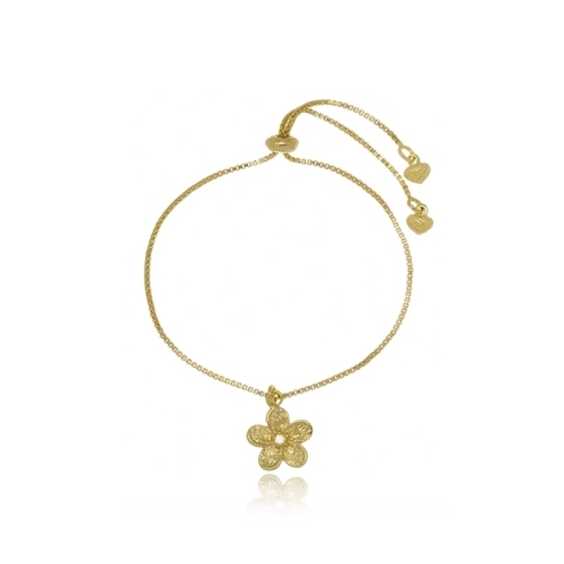 Loja Que Vende Pulseira Infantil de Ouro com Plaquinha Sumaré - Pulseira Ouro Feminina Infantil