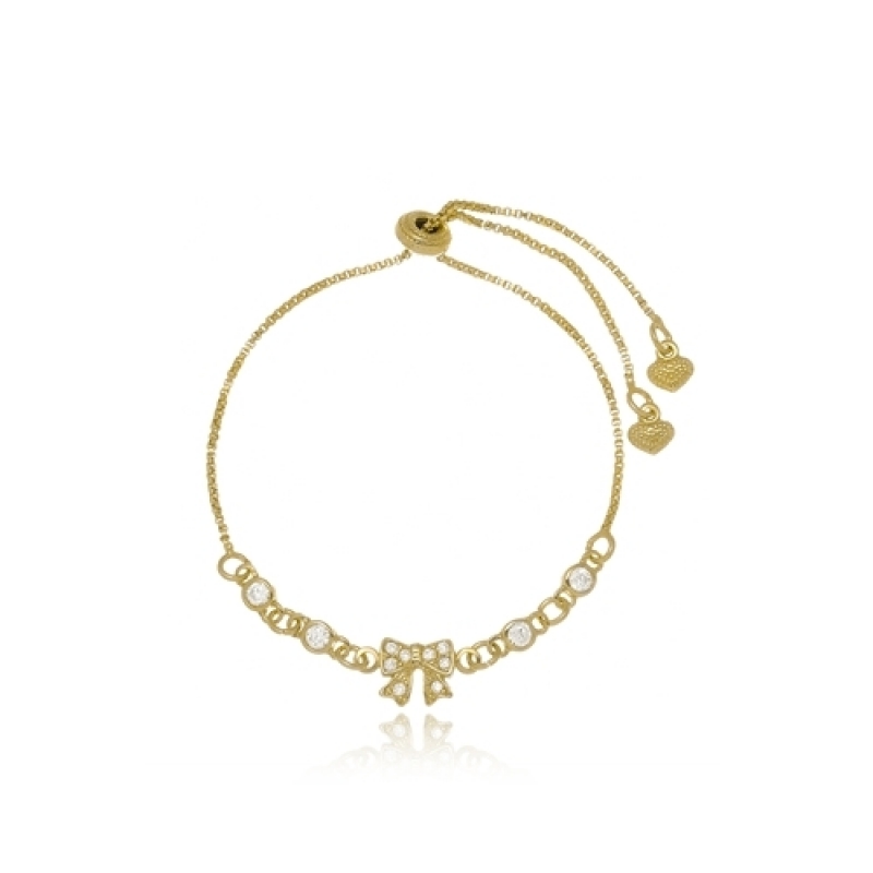 Orçamento de Pulseira Infantil de Ouro com Plaquinha Caierias - Pulseira de Ouro Feminina Infantil