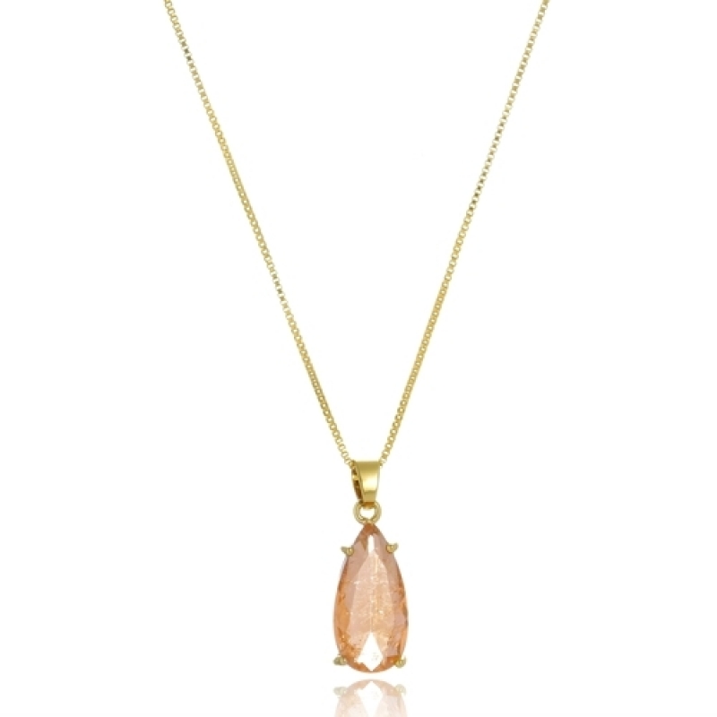 Preço de Colar Feminino Folheado a Ouro e Prata Chácara do Piqueri - Colar Feminino Folheado a Ouro e Prata