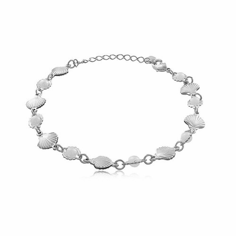 Pulseira Prata Feminina Jardim Leonor - Pulseira Feminina Ouro