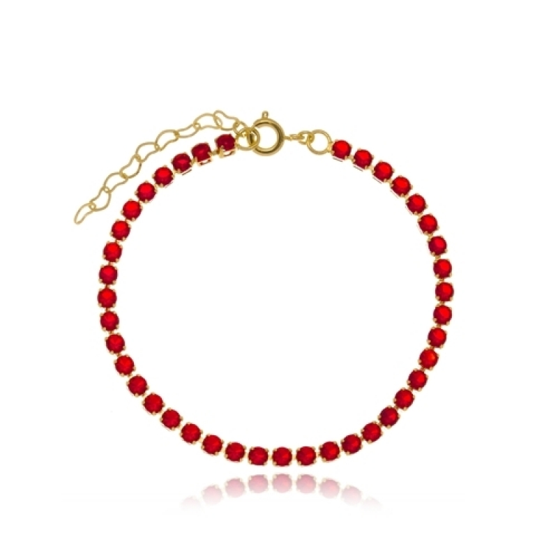 Pulseiras Banhadas a Ouro Femininas Jardim Everest - Pulseira de Ouro Infantil Feminina