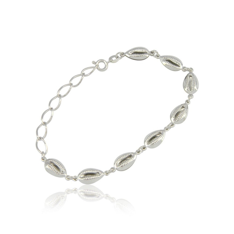 Pulseiras de Prata Femininas Caierias - Pulseira Prata Feminina