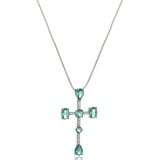 colares de ouro brancos femininos Araçatuba