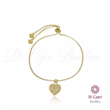 pulseira de ouro infantil Jockey Clube