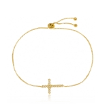 pulseira de ouro feminina com pingente